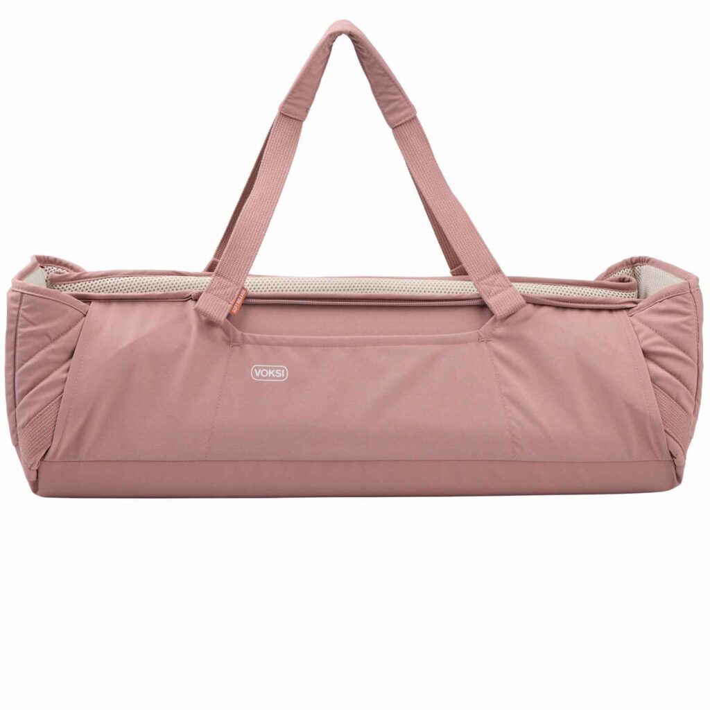 Voksi Carry Me mazuļu pārnēsāšanas soma krāsa Blush Pink