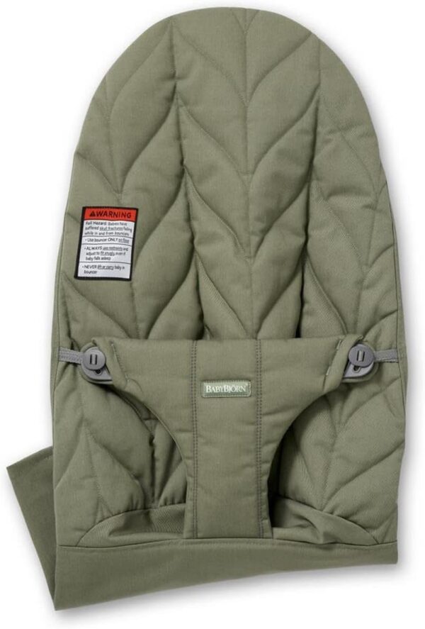 Autokreslini.lv | Babysitter sēžamās daļas pārvalks krāsa Dark Green, Woven Petal quilt bilde #1