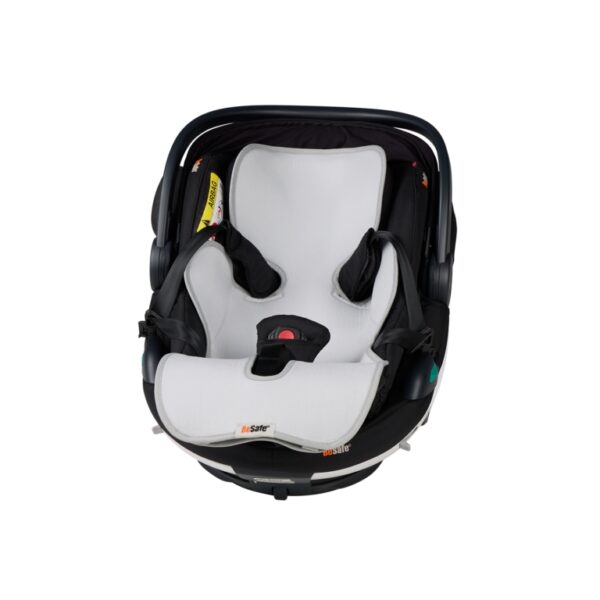 Autokreslini.lv | Airflow liner autokrēsliņa ieliktnis krāsa Light Grey bilde #9