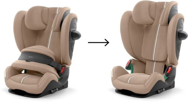 Autokreslini.lv | Pallas G3 PLUS autokrēsliņš bērniem 76-150cm krāsa Almond Beige bilde #11