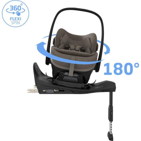 Autokreslini.lv | PEBBLE SLIDE PRO autokrēsliņš mazuļiem 40-87cm krāsa OAK TRUFFLE bilde #11
