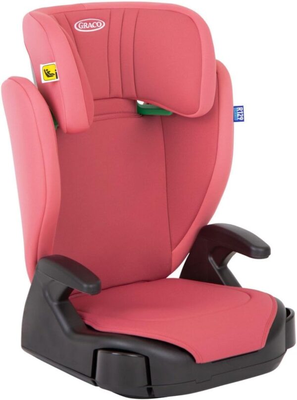 Autokreslini.lv | Junior Maxi R129 autokrēsliņš bērniem 100-150cm krāsa Pink bilde #1