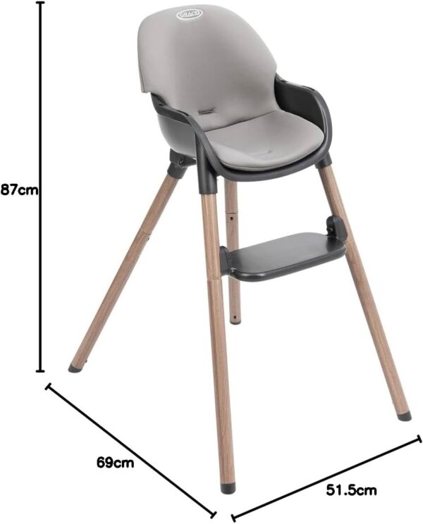Autokreslini.lv | PRESTI 3in1 barošanas krēsliņš krāsa STEEPLE GREY bilde #15