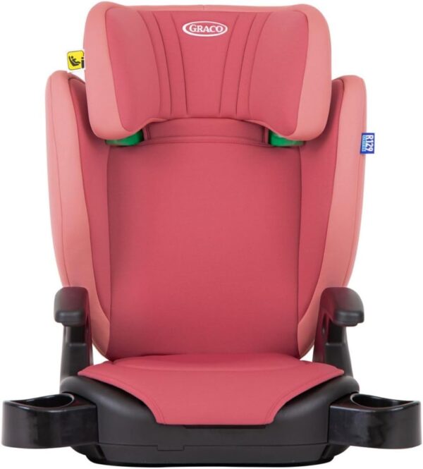 Autokreslini.lv | Junior Maxi R129 autokrēsliņš bērniem 100-150cm krāsa Pink bilde #3