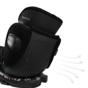 Sorino Aurora autokrēsliņš 40-150cm krāsa Black