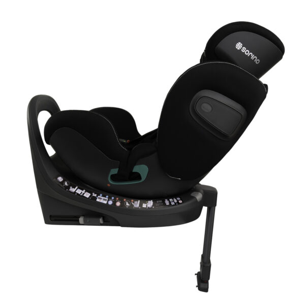Autokreslini.lv | Aurora autokrēsliņš 40-150cm krāsa Black bilde #9