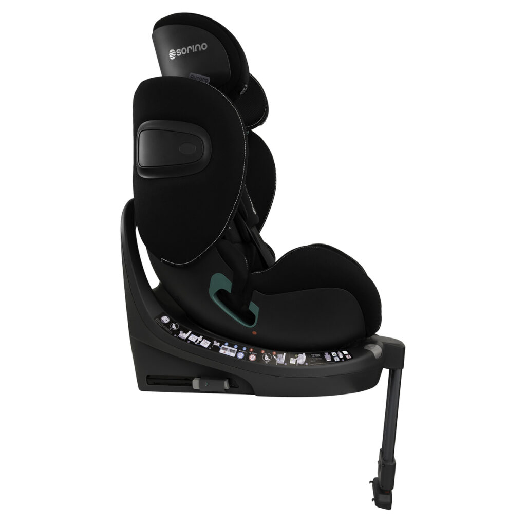 Sorino Aurora autokrēsliņš 40-150cm krāsa Black