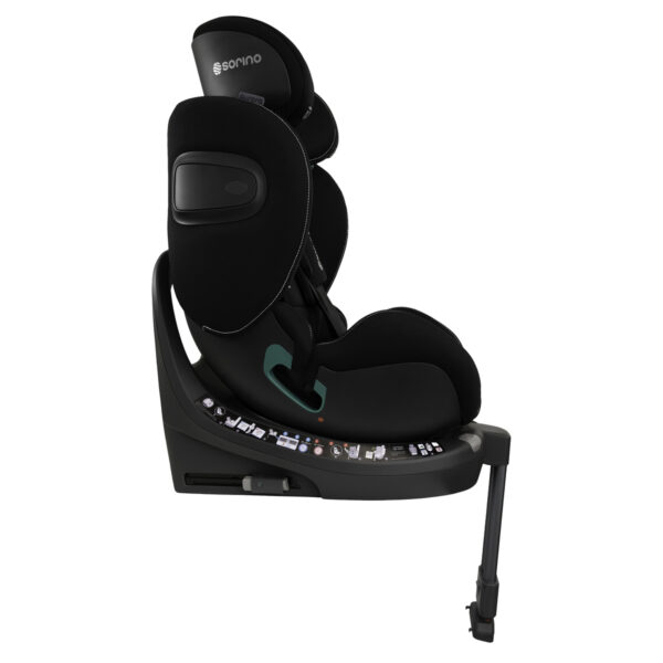 Autokreslini.lv | Aurora autokrēsliņš 40-150cm krāsa Black bilde #11