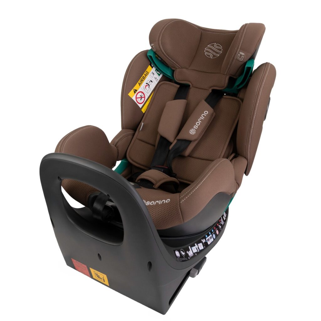 Sorino Aurora autokrēsliņš 40-150cm krāsa Chocolate