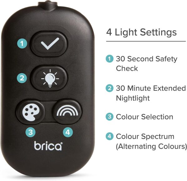 Autokreslini.lv | Pivot Night Light 360° Baby Mirror automašīnas bērnu atpakaļskata spogulis bilde #15