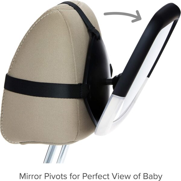 Autokreslini.lv | Pivot Night Light 360° Baby Mirror automašīnas bērnu atpakaļskata spogulis bilde #11
