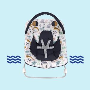 Graco CHEERIE mazuļu šūpuļkrēsliņš krāsa SAFARI