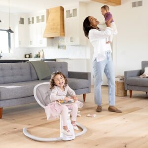 Graco SWAY ‘N GROW mazuļu šūpuļkrēsliņš krāsa HEATHER