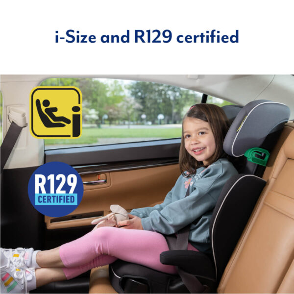 Autokreslini.lv | LOGICO L R129 autokrēsliņš bērniem 100-150cm krāsa BLACK bilde #11
