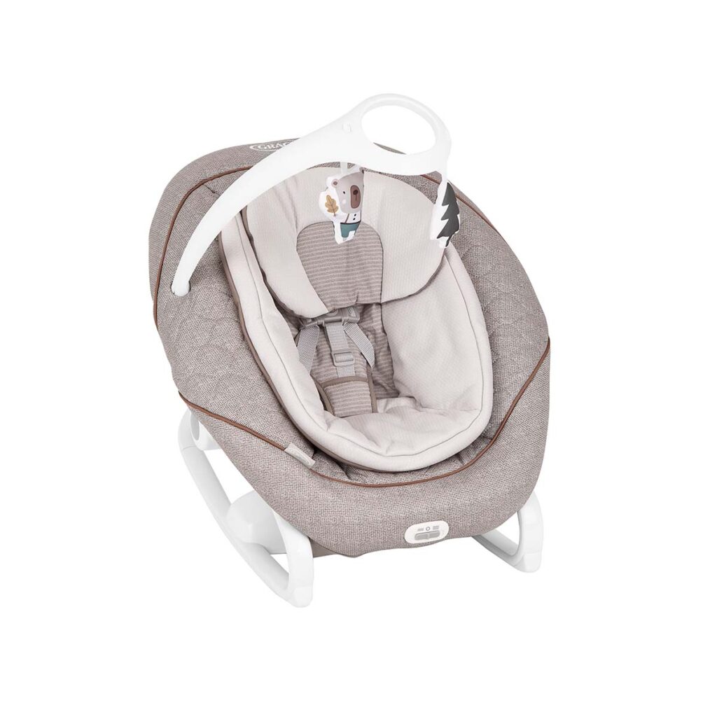 Graco ALL WAYS SOOTHER mazuļu šūpuļkrēsliņš krāsa INTO THE WILD