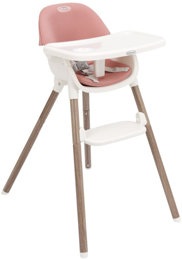 Autokreslini.lv | PRESTI 3in1 barošanas krēsliņš krāsa DUSTY ROSE bilde #1