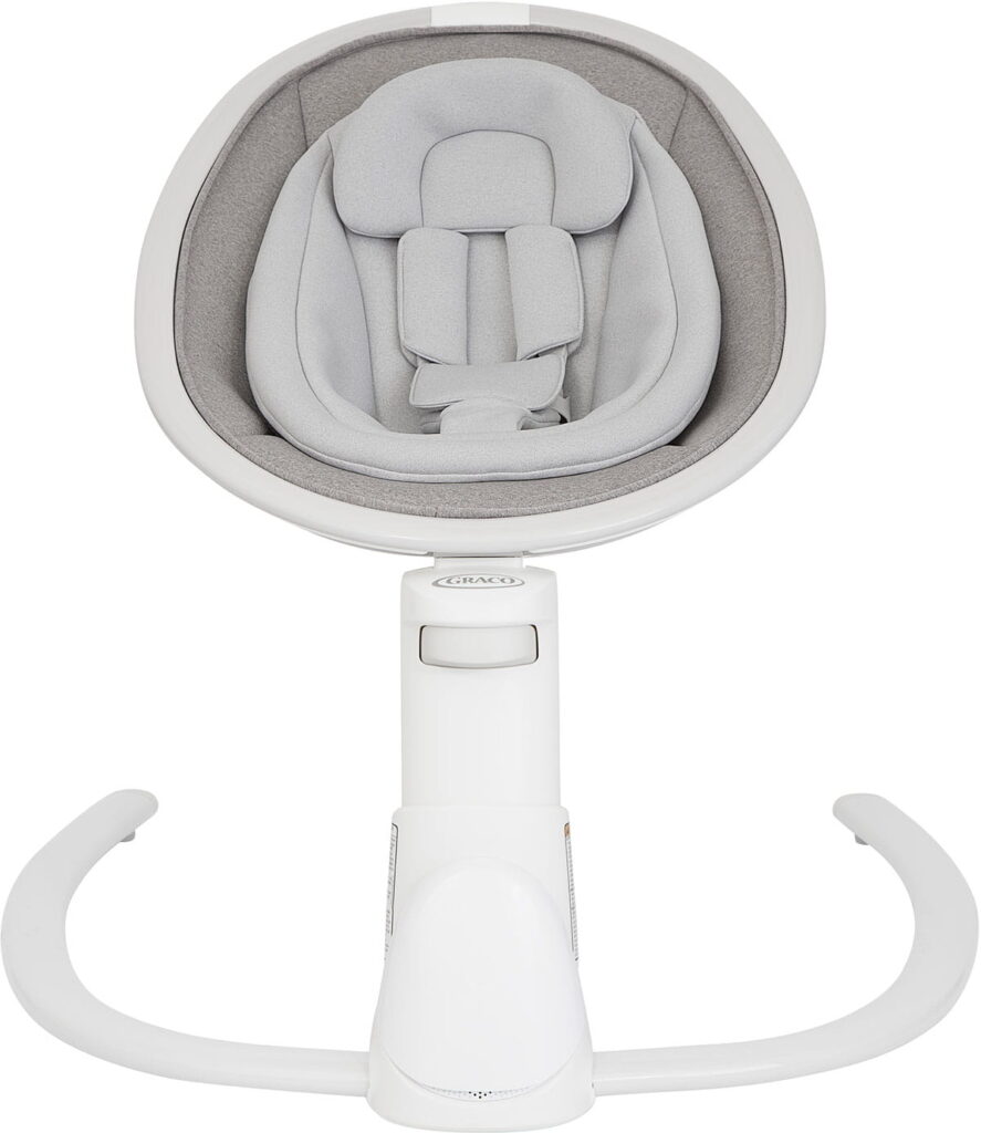 Graco SWAY ‘N GROW mazuļu šūpuļkrēsliņš krāsa HEATHER
