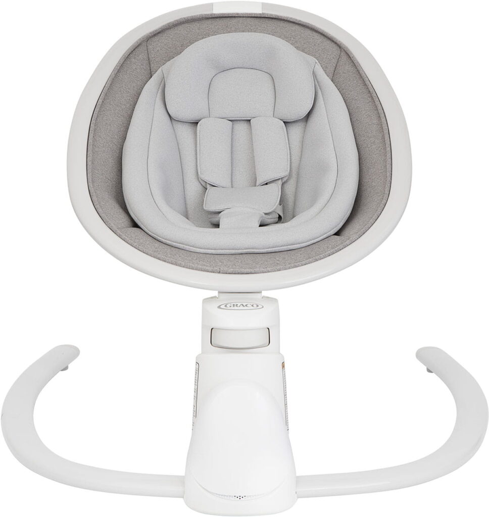 Graco SWAY ‘N GROW mazuļu šūpuļkrēsliņš krāsa HEATHER