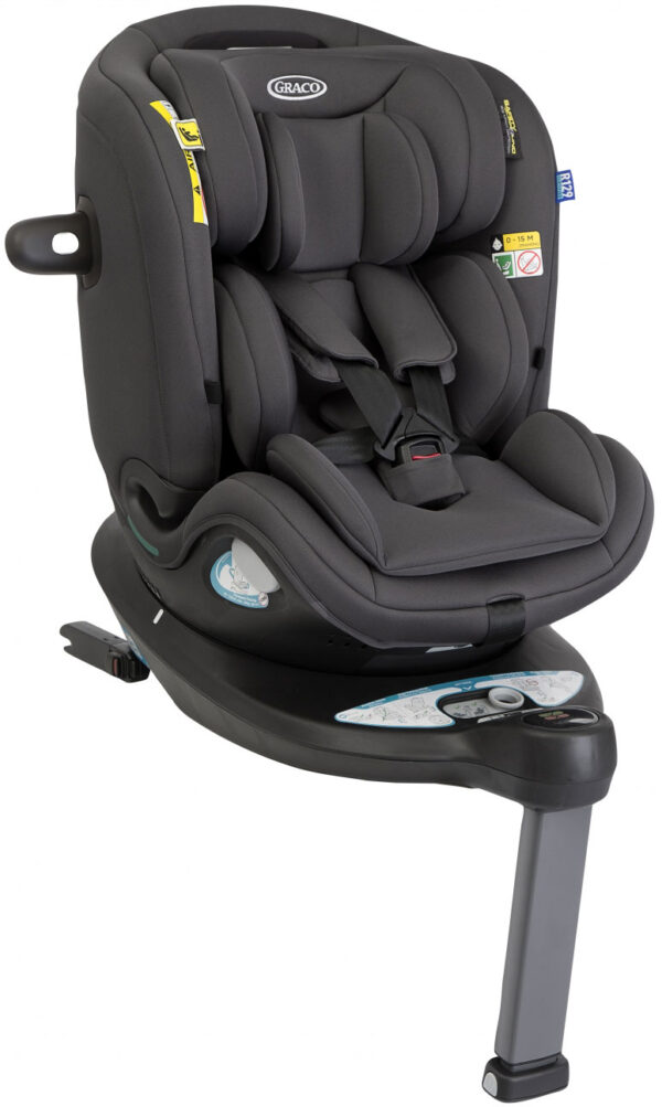 Autokreslini.lv | TURN2ME GROW R129 40-125cm autokrēsliņš krāsa IRON bilde #5