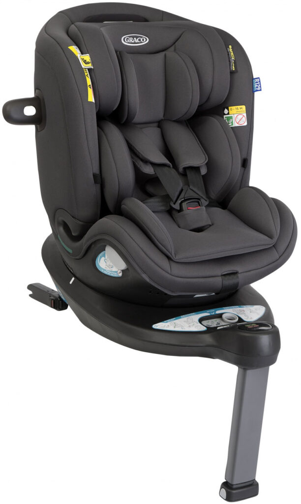 Graco TURN2ME GROW R129 40-125cm autokrēsliņš krāsa IRON