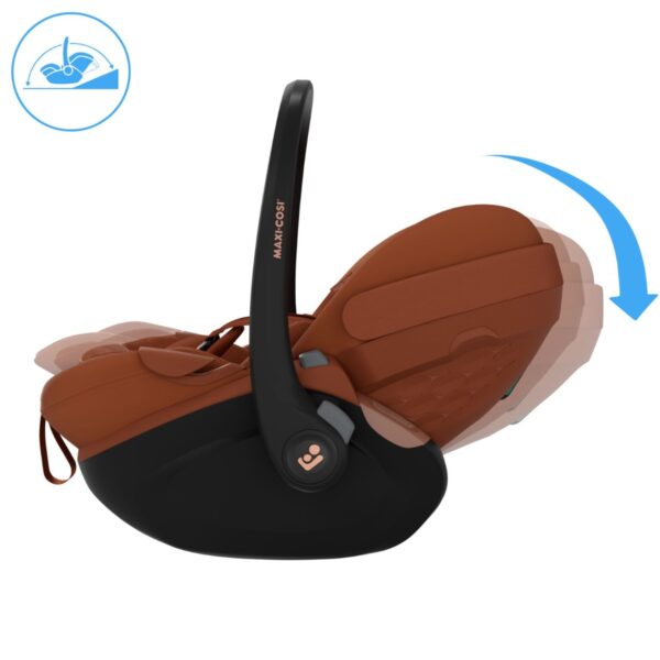 Autokreslini.lv | PEBBLE SLIDE PRO autokrēsliņš mazuļiem 40-87cm krāsa COPPER TERRA bilde #13
