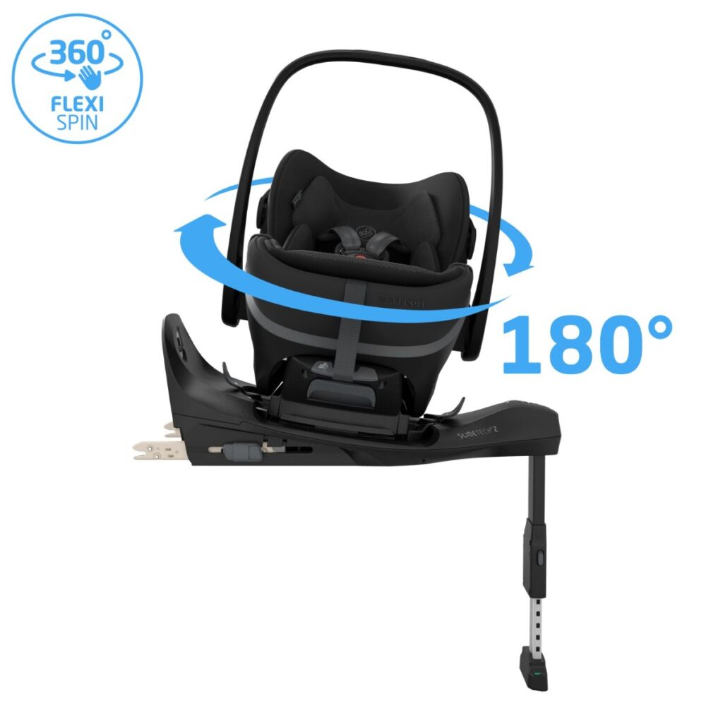 Maxi Cosi PEBBLE SLIDE PRO autokrēsliņš mazuļiem 40-87cm krāsa ONYX BLACK