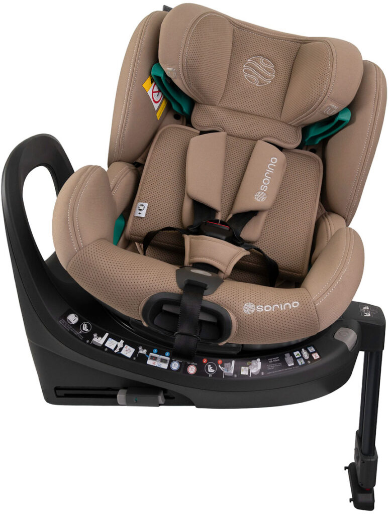 Sorino Aurora autokrēsliņš 40-150cm krāsa Mocha