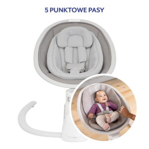 Graco SWAY ‘N GROW mazuļu šūpuļkrēsliņš krāsa HEATHER