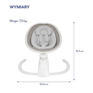 Graco SWAY ‘N GROW mazuļu šūpuļkrēsliņš krāsa HEATHER