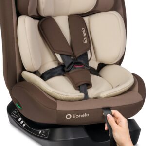 Lionelo Aart I-Size autokrēsliņš bērniem 40-150cm krāsa Beige Chocolate