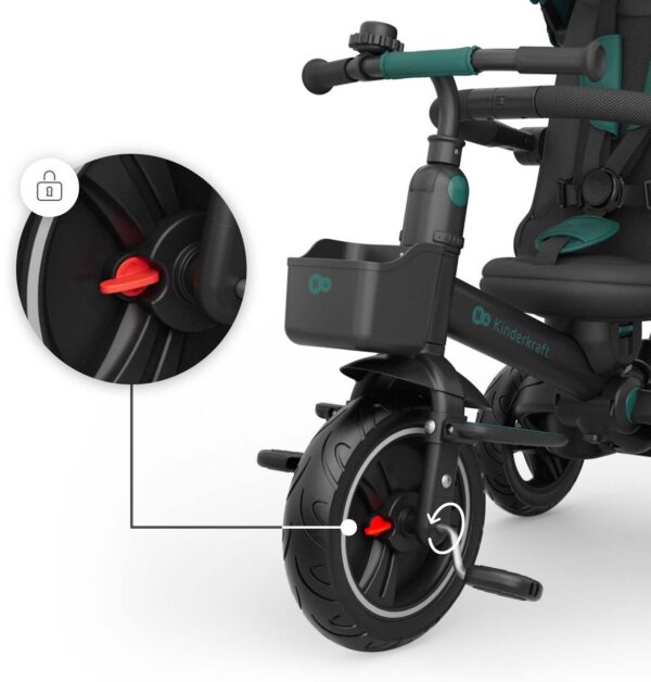 Autokreslini.lv | SPINSTEP 2 Plus stumjamais trīsritenis bērniem 6in1 krāsa Beige bilde #17