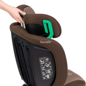 Lionelo Aart I-Size autokrēsliņš bērniem 40-150cm krāsa Beige Chocolate