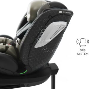 Kinderkraft I-Grow 2 PLUS autokrēsliņš bērniem 40-150cm krāsa Black