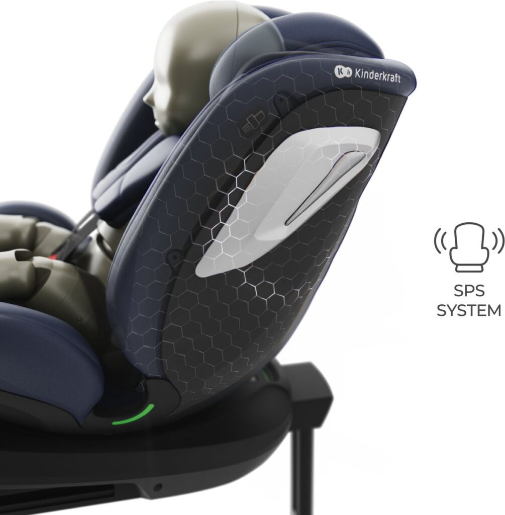Kinderkraft I-Grow 2 PLUS autokrēsliņš bērniem 40-150cm krāsa Navy