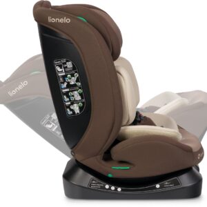 Lionelo Aart I-Size autokrēsliņš bērniem 40-150cm krāsa Beige Chocolate