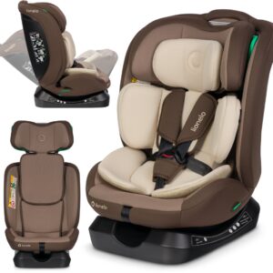 Lionelo Aart I-Size autokrēsliņš bērniem 40-150cm krāsa Beige Chocolate