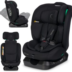 Lionelo Aart I-Size autokrēsliņš bērniem 40-150cm krāsa Black Carbon
