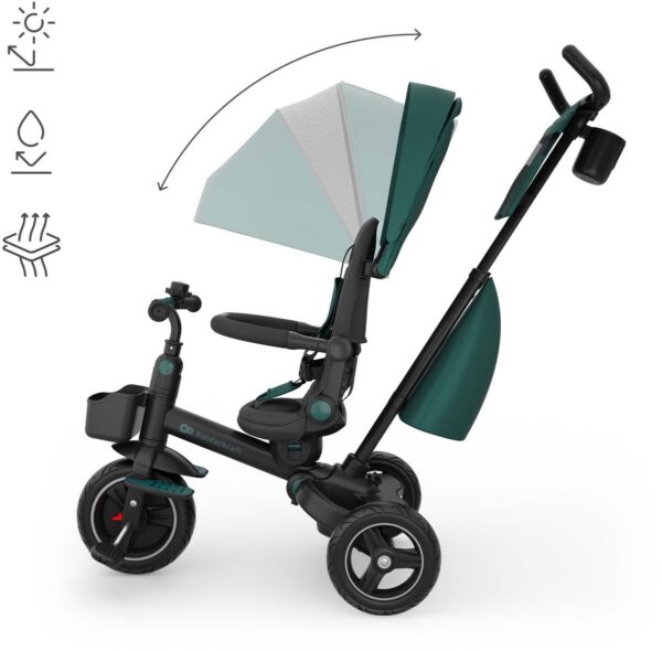 Autokreslini.lv | SPINSTEP 2 Plus stumjamais trīsritenis bērniem 6in1 krāsa Green bilde #21