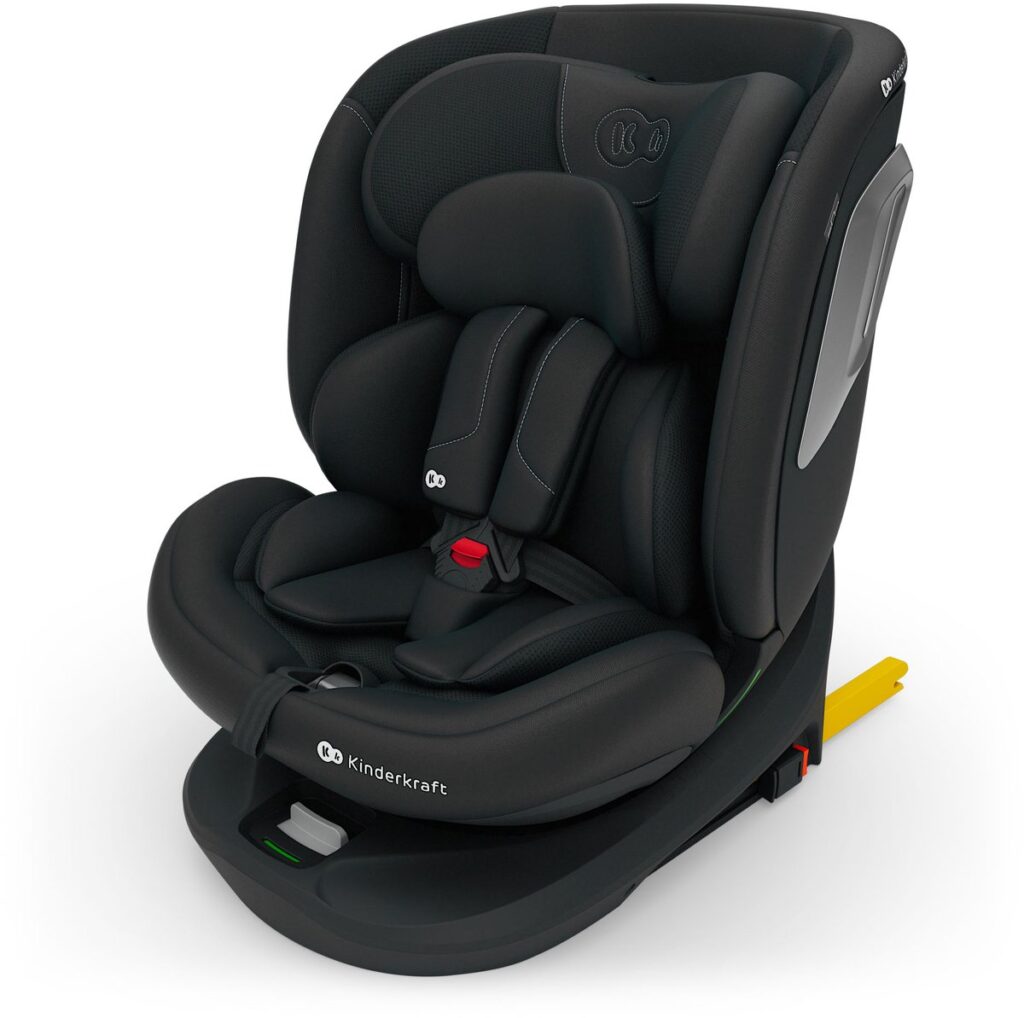 Kinderkraft I-Grow 2 PLUS autokrēsliņš bērniem 40-150cm krāsa Black