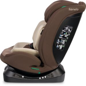 Lionelo Aart I-Size autokrēsliņš bērniem 40-150cm krāsa Beige Chocolate
