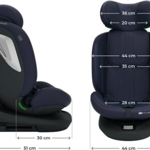 Kinderkraft I-Grow 2 PLUS autokrēsliņš bērniem 40-150cm krāsa Navy
