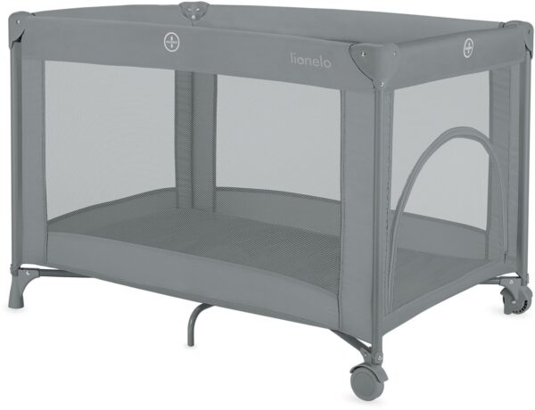 Autokreslini.lv | AMELIE bērnu ceļojumu gulta 70x100cm krāsa Grey Concrete bilde #3