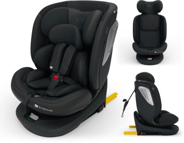 Autokreslini.lv | I-Grow 2 PLUS autokrēsliņš bērniem 40-150cm krāsa Black bilde #1