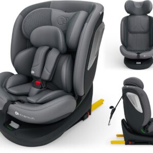 Kinderkraft I-Grow 2 PLUS autokrēsliņš bērniem 40-150cm krāsa Grey