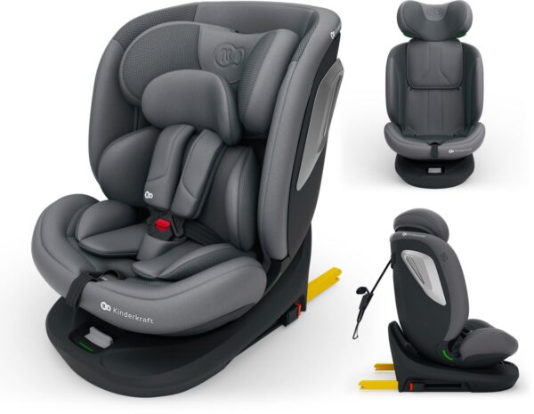 Autokreslini.lv | I-Grow 2 PLUS autokrēsliņš bērniem 40-150cm krāsa Grey bilde #1