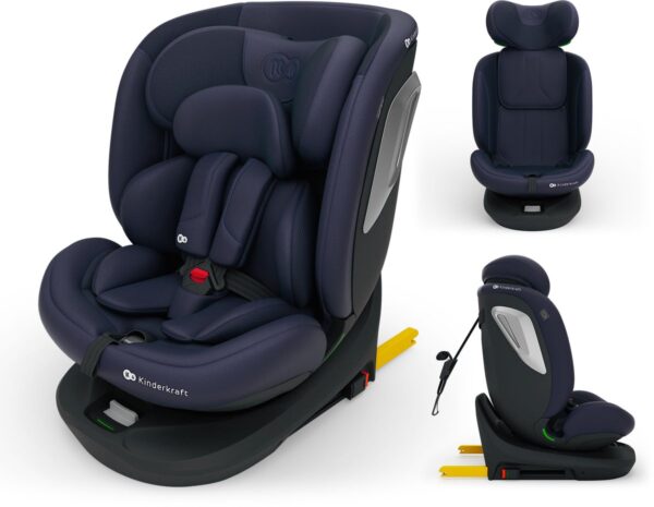 Autokreslini.lv | I-Grow 2 PLUS autokrēsliņš bērniem 40-150cm krāsa Navy bilde #1