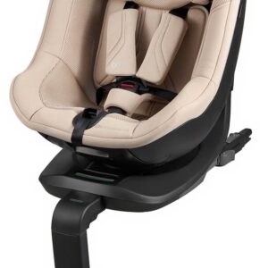Kinderkraft I-Guard I-Size autokrēsliņš bērniem 40-105cm ar mazuļu ieliktni krāsa Beige