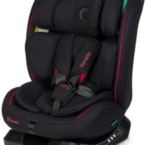 Lionelo Aart I-Size autokrēsliņš bērniem 40-150cm krāsa Black Red