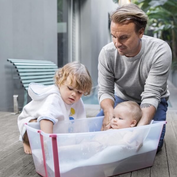 Autokreslini.lv | FLEXIBATH + bērnu vannas komplekts krāsa TRANSPARENT WHITE AQUA bilde #13