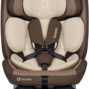 Lionelo Aart I-Size autokrēsliņš bērniem 40-150cm krāsa Beige Chocolate